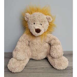 Hug Fun Tan Lion Plush Stuffed Animal 15" Seated Soft Toy Cuddly‎
